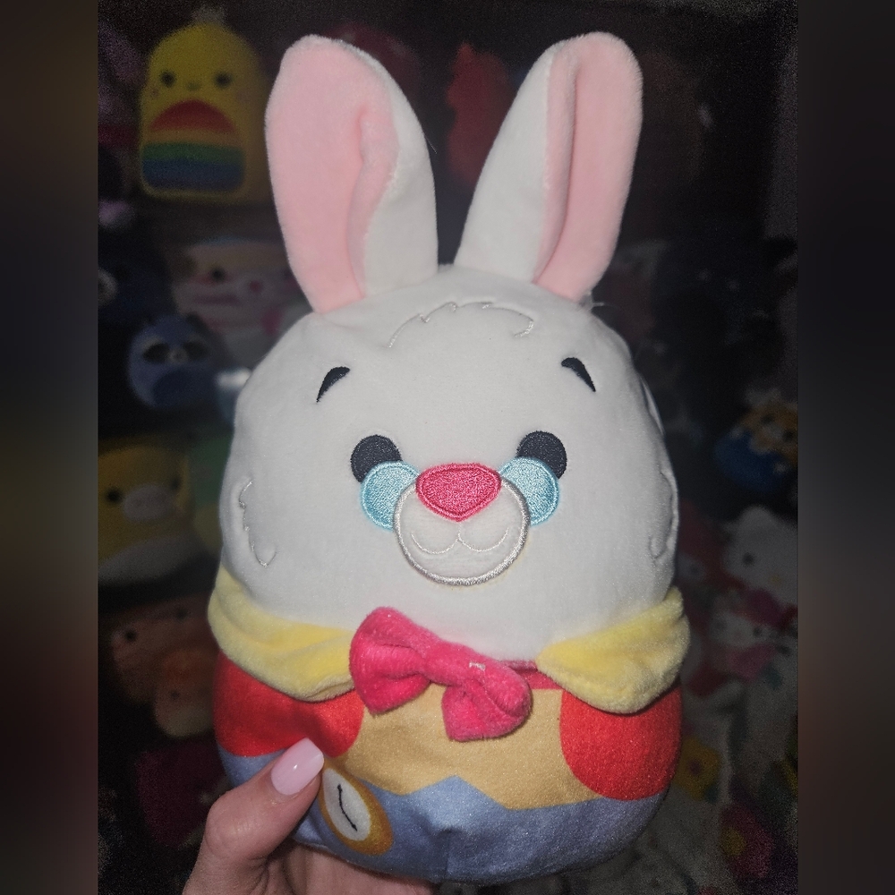 NWT White Rabbit from Disney’s Alice in Wonderland 7" Squishmallow